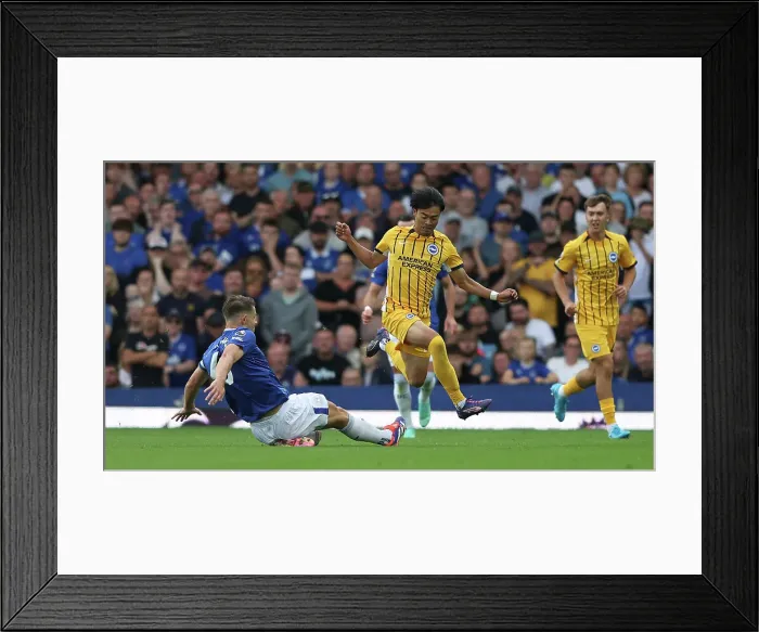 Framed Print : Everton v Brighton and Hove Albion Premier League 17AUG24 Framed Print : Everton v Brighton and Hove Albion Premier League 17AUG24