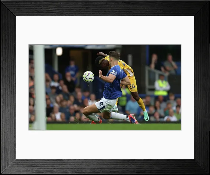Framed Print : Everton v Brighton and Hove Albion Premier League 17AUG24 Framed Print : Everton v Brighton and Hove Albion Premier League 17AUG24