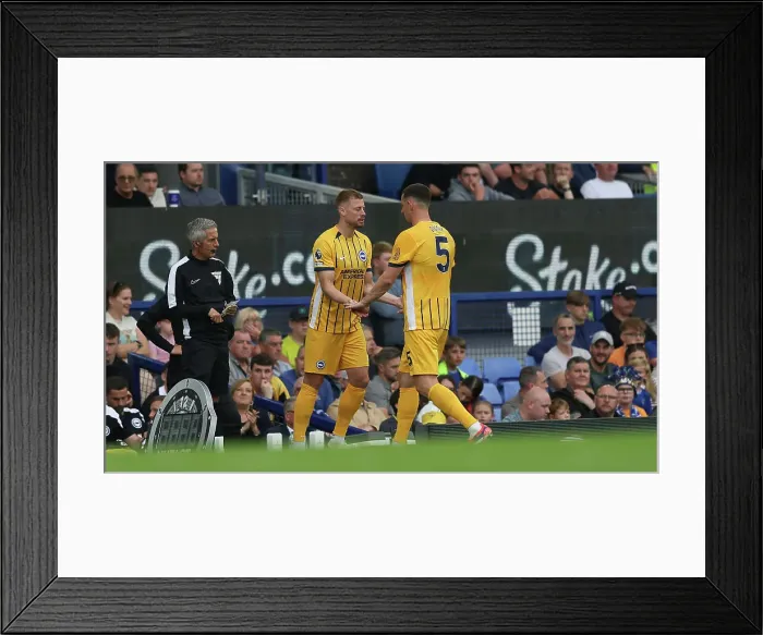 Framed Print : Everton v Brighton and Hove Albion Premier League 17AUG24 Framed Print : Everton v Brighton and Hove Albion Premier League 17AUG24
