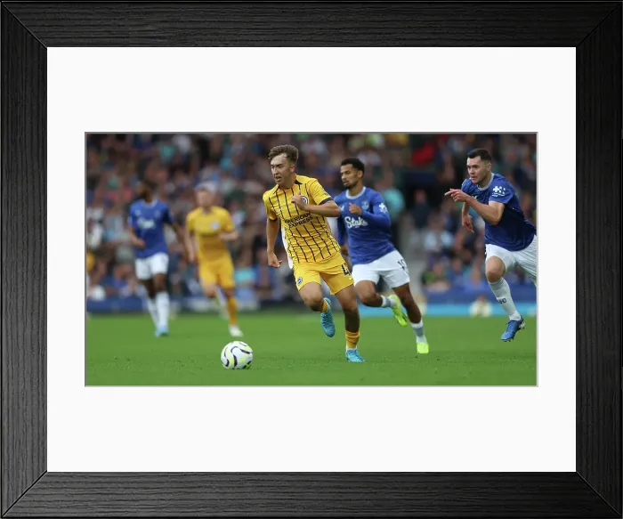 Framed Print : Everton v Brighton and Hove Albion Premier League 17AUG24 Framed Print : Everton v Brighton and Hove Albion Premier League 17AUG24