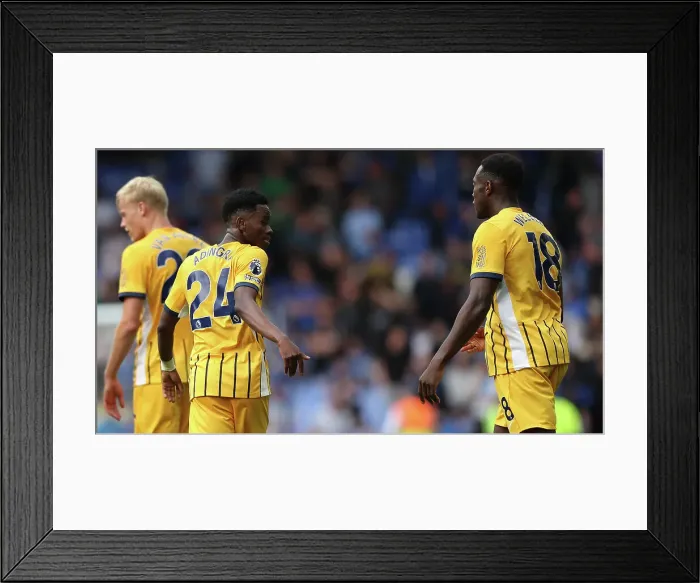 Framed Print : Everton v Brighton and Hove Albion Premier League 17AUG24 Framed Print : Everton v Brighton and Hove Albion Premier League 17AUG24