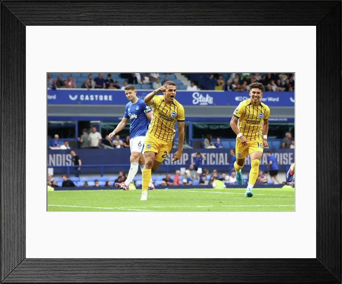 Framed Print : Everton v Brighton and Hove Albion Premier League 17AUG24 Framed Print : Everton v Brighton and Hove Albion Premier League 17AUG24