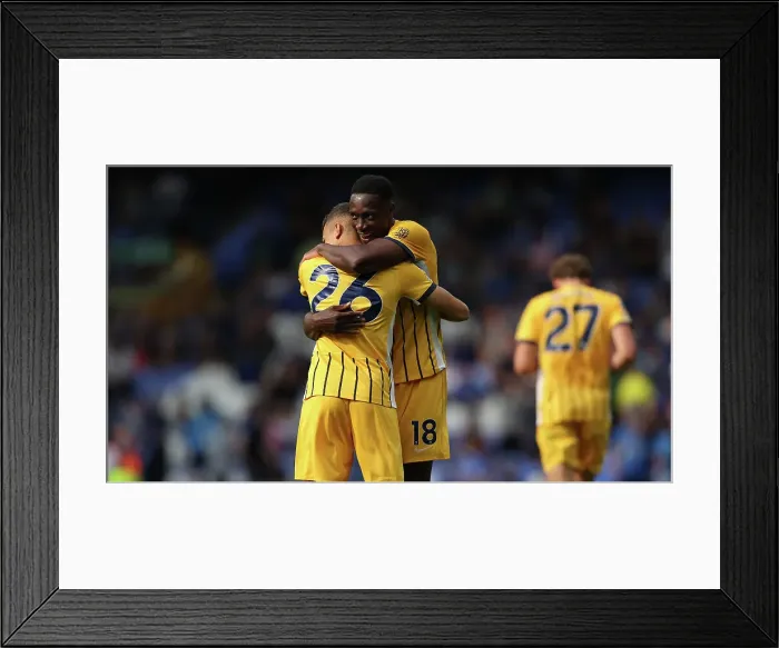 Framed Print : Everton v Brighton and Hove Albion Premier League 17AUG24 Framed Print : Everton v Brighton and Hove Albion Premier League 17AUG24