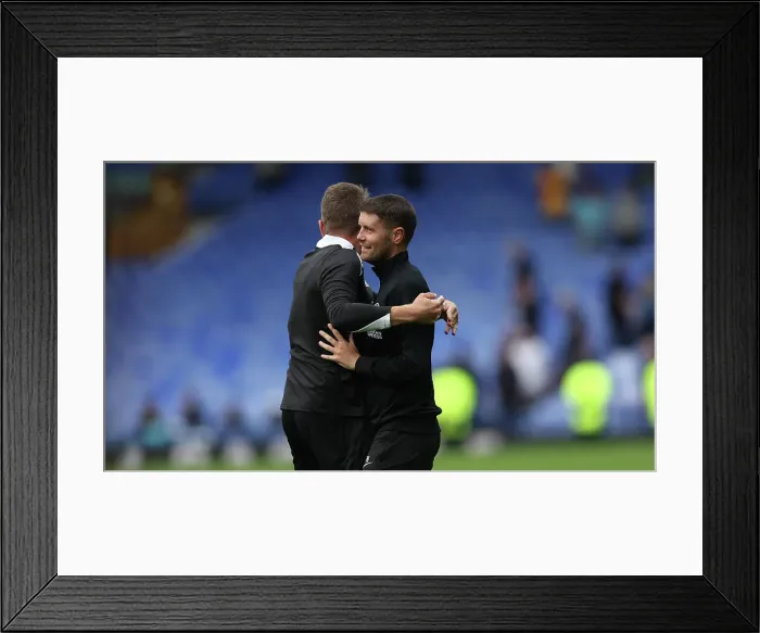 Framed Print : Everton v Brighton and Hove Albion Premier League 17AUG24