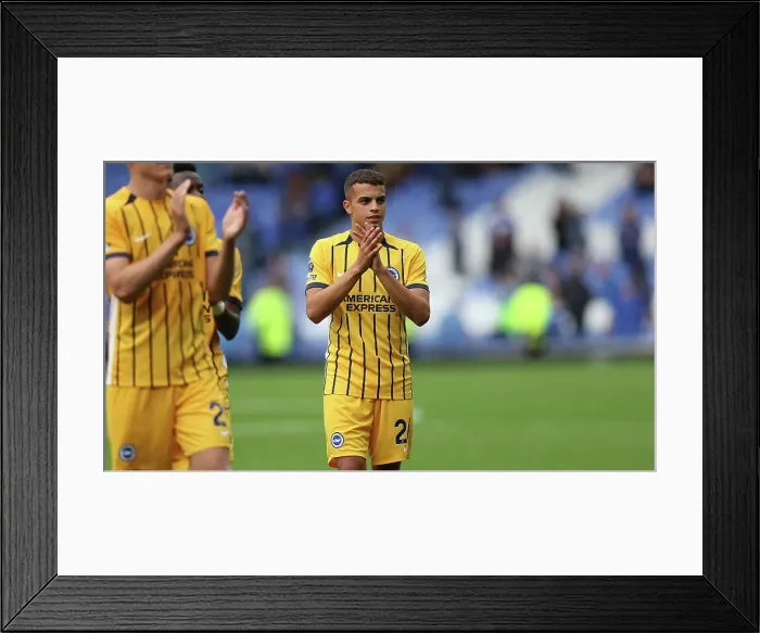 Framed Print : Everton v Brighton and Hove Albion Premier League 17AUG24