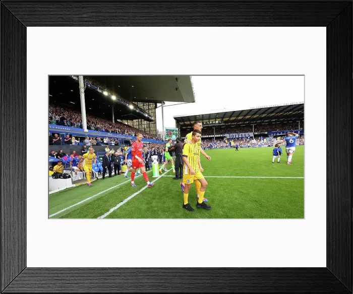 Framed Print : Everton v Brighton and Hove Albion Premier League 17AUG24 Framed Print : Everton v Brighton and Hove Albion Premier League 17AUG24