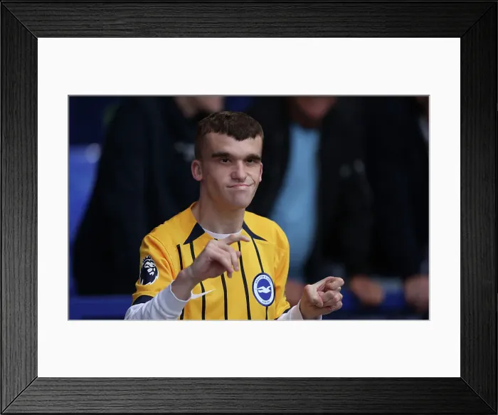 Framed Print : Everton v Brighton and Hove Albion Premier League 17AUG24 Framed Print : Everton v Brighton and Hove Albion Premier League 17AUG24