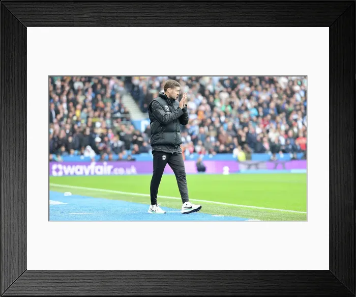 Framed Print : Brighton and Hove Albion v Manchester United Premier League 24AUG24 Framed Print : Brighton and Hove Albion v Manchester United Premier League 24AUG24