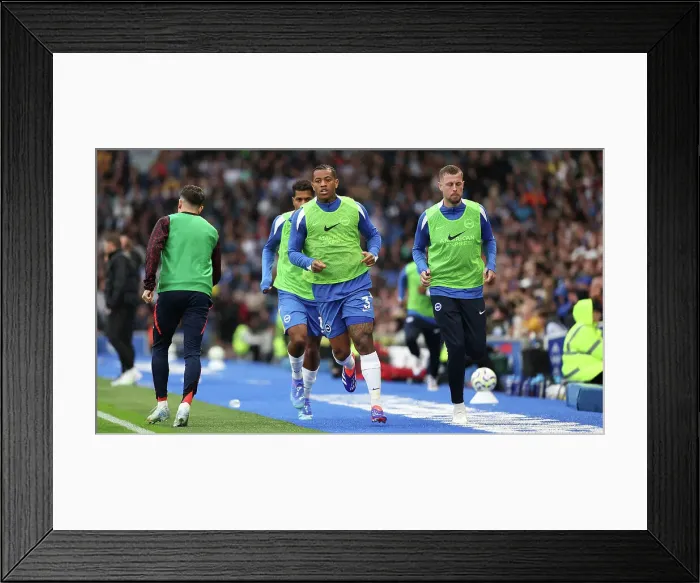 Framed Print : Brighton and Hove Albion v Manchester United Premier League 24AUG24 Framed Print : Brighton and Hove Albion v Manchester United Premier League 24AUG24