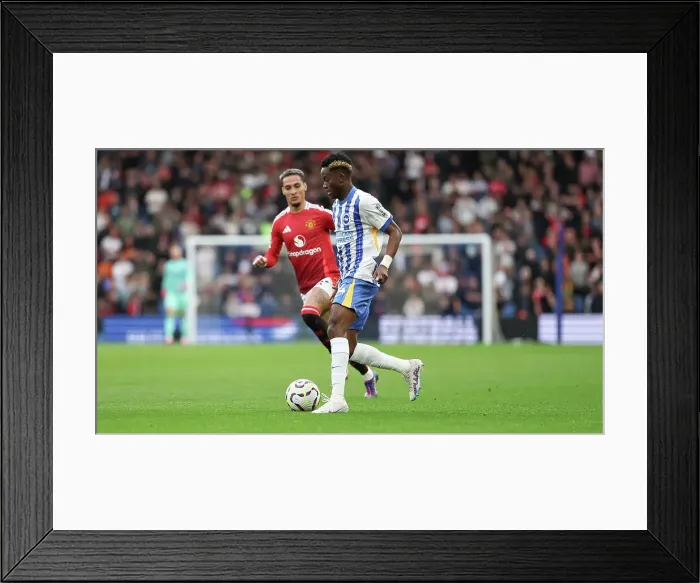 Framed Print : Brighton and Hove Albion v Manchester United Premier League 24AUG24 Framed Print : Brighton and Hove Albion v Manchester United Premier League 24AUG24