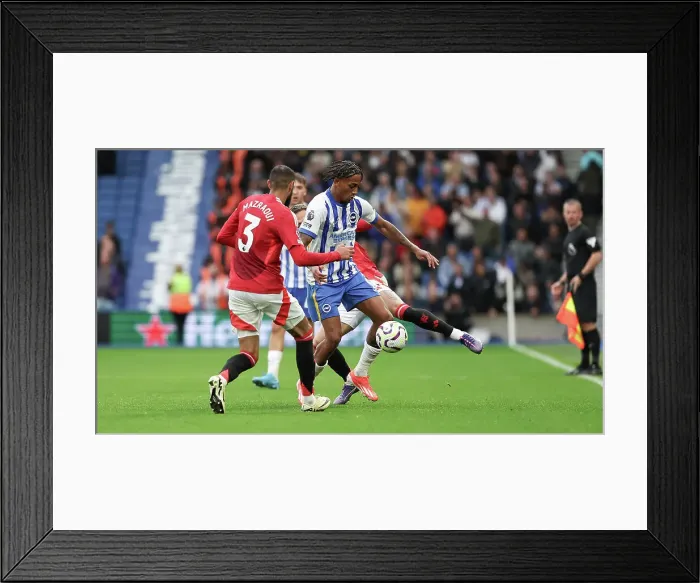 Framed Print : Brighton and Hove Albion v Manchester United Premier League 24AUG24 Framed Print : Brighton and Hove Albion v Manchester United Premier League 24AUG24