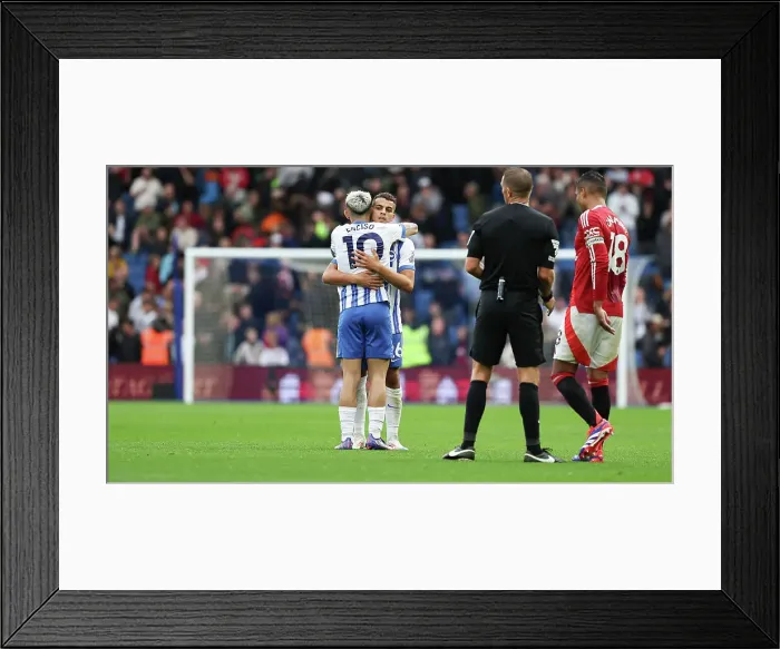 Framed Print : Brighton and Hove Albion v Manchester United Premier League 24AUG24 Framed Print : Brighton and Hove Albion v Manchester United Premier League 24AUG24
