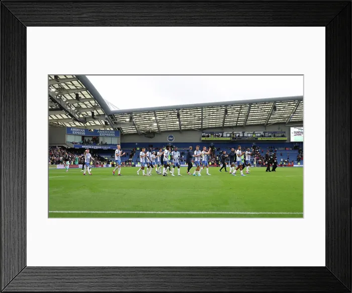Framed Print : Brighton and Hove Albion v Manchester United Premier League 24AUG24 Framed Print : Brighton and Hove Albion v Manchester United Premier League 24AUG24