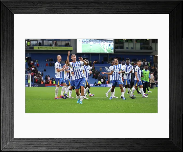 Framed Print : Brighton and Hove Albion v Manchester United Premier League 24AUG24 Framed Print : Brighton and Hove Albion v Manchester United Premier League 24AUG24