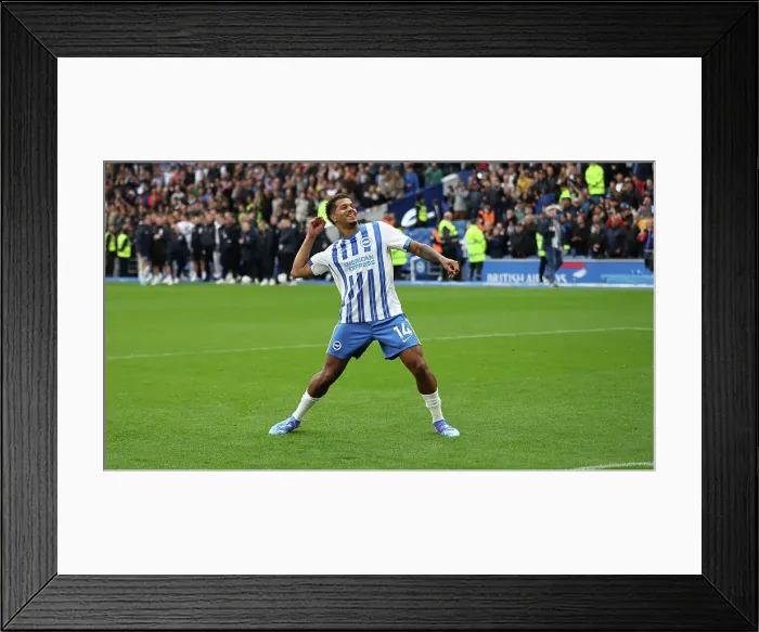 Framed Print : Brighton and Hove Albion v Manchester United Premier League 24AUG24 Framed Print : Brighton and Hove Albion v Manchester United Premier League 24AUG24