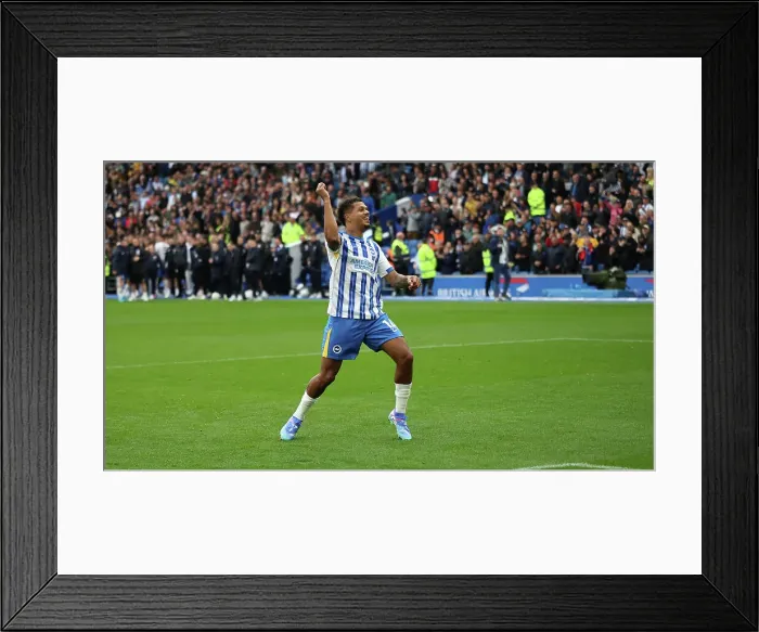 Framed Print : Brighton and Hove Albion v Manchester United Premier League 24AUG24 Framed Print : Brighton and Hove Albion v Manchester United Premier League 24AUG24