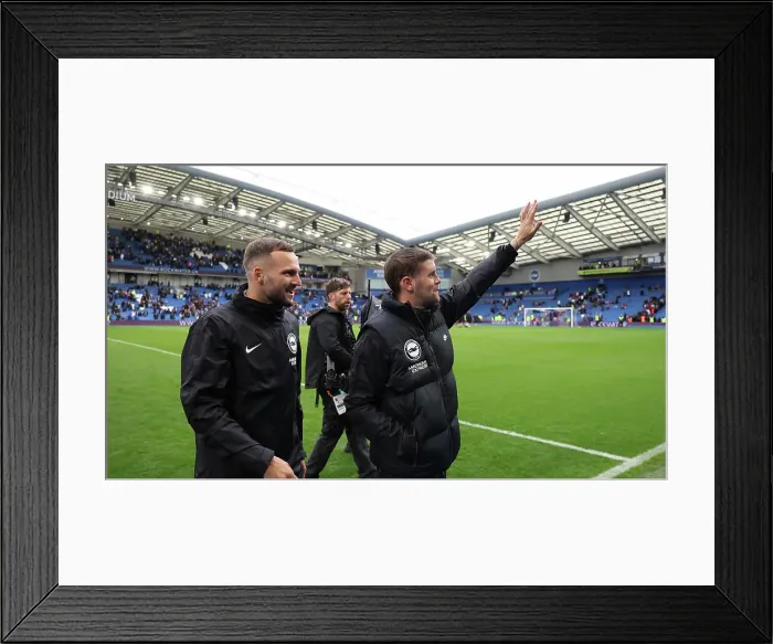 Framed Print : Brighton and Hove Albion v Manchester United Premier League 24AUG24 Framed Print : Brighton and Hove Albion v Manchester United Premier League 24AUG24
