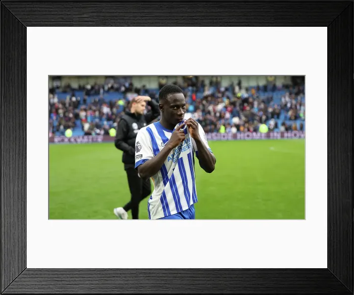 Framed Print : Brighton and Hove Albion v Manchester United Premier League 24AUG24 Framed Print : Brighton and Hove Albion v Manchester United Premier League 24AUG24