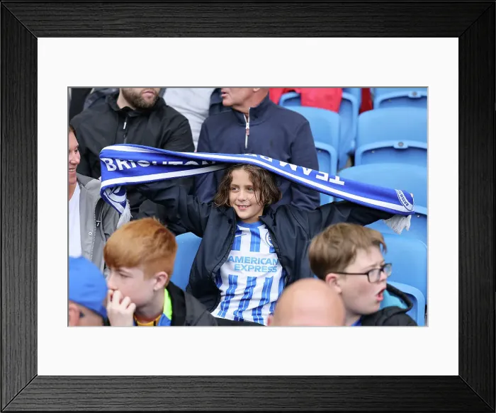 Framed Print : Brighton and Hove Albion v Manchester United Premier League 24AUG24 Framed Print : Brighton and Hove Albion v Manchester United Premier League 24AUG24