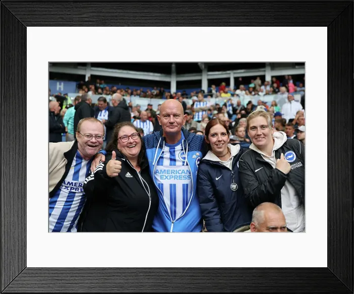 Framed Print : Brighton and Hove Albion v Manchester United Premier League 24AUG24 Framed Print : Brighton and Hove Albion v Manchester United Premier League 24AUG24
