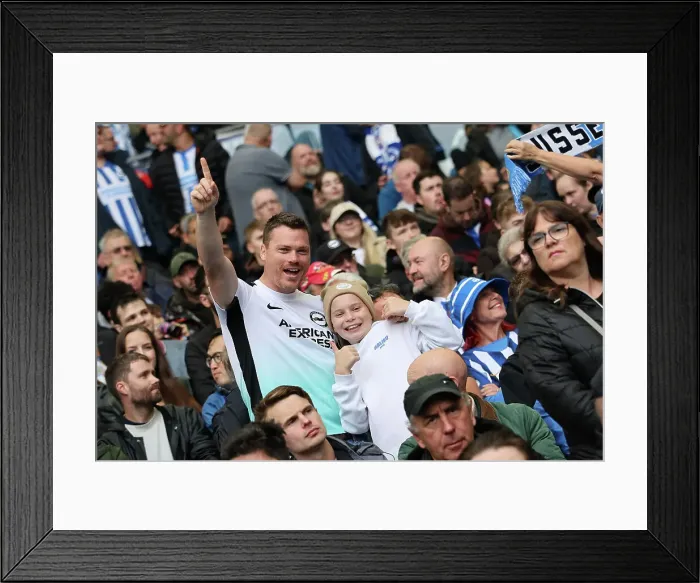 Framed Print : Brighton and Hove Albion v Manchester United Premier League 24AUG24 Framed Print : Brighton and Hove Albion v Manchester United Premier League 24AUG24