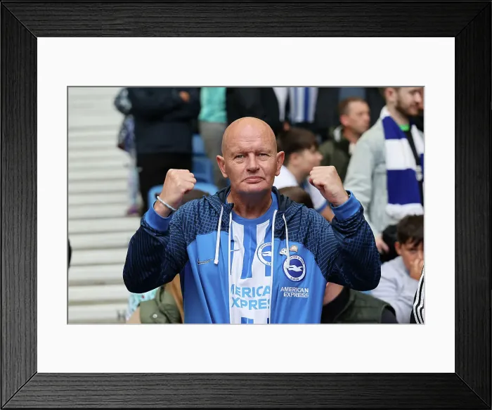 Framed Print : Brighton and Hove Albion v Manchester United Premier League 24AUG24 Framed Print : Brighton and Hove Albion v Manchester United Premier League 24AUG24