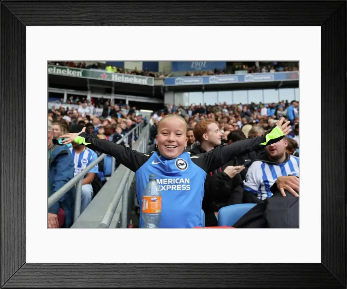 Framed Print : Brighton and Hove Albion v Manchester United Premier League 24AUG24 Framed Print : Brighton and Hove Albion v Manchester United Premier League 24AUG24