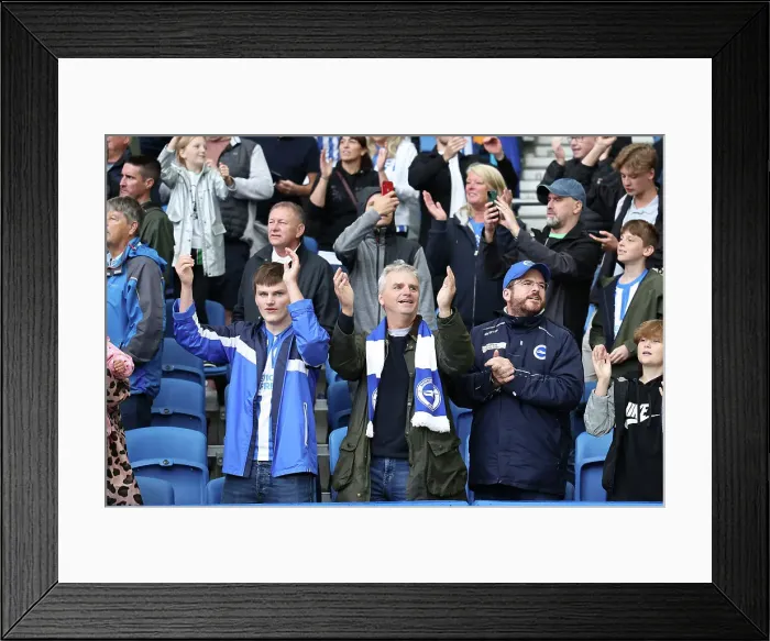 Framed Print : Brighton and Hove Albion v Manchester United Premier League 24AUG24 Framed Print : Brighton and Hove Albion v Manchester United Premier League 24AUG24