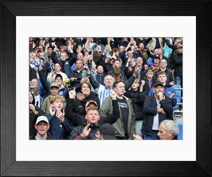 Framed Print : Brighton and Hove Albion v Manchester United Premier League 24AUG24 Framed Print : Brighton and Hove Albion v Manchester United Premier League 24AUG24
