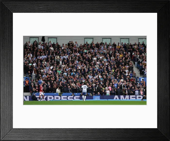 Framed Print : Brighton and Hove Albion v Manchester United Premier League 24AUG24 Framed Print : Brighton and Hove Albion v Manchester United Premier League 24AUG24