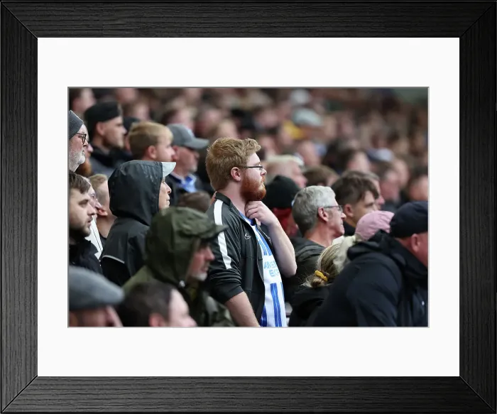 Framed Print : Brighton and Hove Albion v Manchester United Premier League 24AUG24 Framed Print : Brighton and Hove Albion v Manchester United Premier League 24AUG24