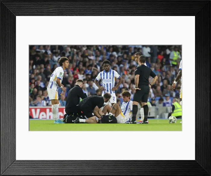 Framed Print : Brighton and Hove Albion v Crawley Town Carabao Cup 27AUG24 Framed Print : Brighton and Hove Albion v Crawley Town Carabao Cup 27AUG24