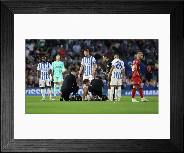 Framed Print : Brighton and Hove Albion v Crawley Town Carabao Cup 27AUG24 Framed Print : Brighton and Hove Albion v Crawley Town Carabao Cup 27AUG24