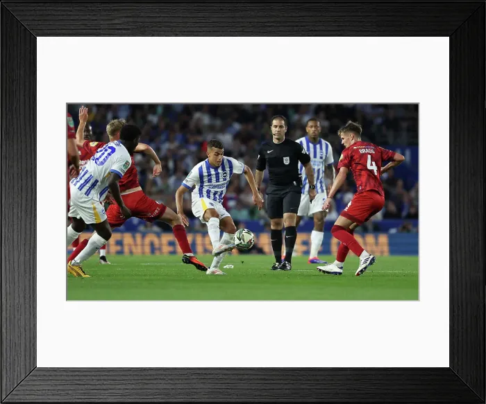 Framed Print : Brighton and Hove Albion v Crawley Town Carabao Cup 27AUG24 Framed Print : Brighton and Hove Albion v Crawley Town Carabao Cup 27AUG24