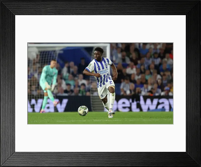 Framed Print : Brighton and Hove Albion v Crawley Town Carabao Cup 27AUG24 Framed Print : Brighton and Hove Albion v Crawley Town Carabao Cup 27AUG24