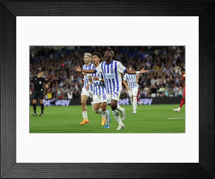 Framed Print : Brighton and Hove Albion v Crawley Town Carabao Cup 27AUG24 Framed Print : Brighton and Hove Albion v Crawley Town Carabao Cup 27AUG24