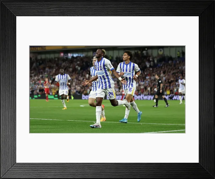 Framed Print : Brighton and Hove Albion v Crawley Town Carabao Cup 27AUG24 Framed Print : Brighton and Hove Albion v Crawley Town Carabao Cup 27AUG24