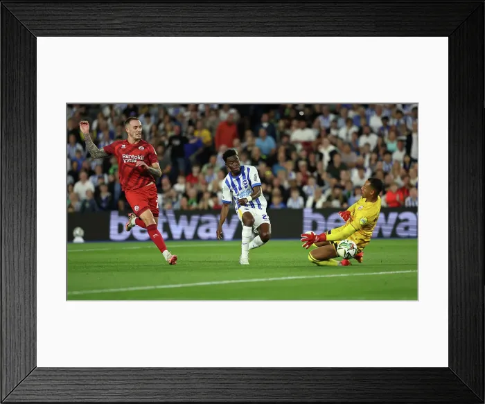 Framed Print : Brighton and Hove Albion v Crawley Town Carabao Cup 27AUG24 Framed Print : Brighton and Hove Albion v Crawley Town Carabao Cup 27AUG24