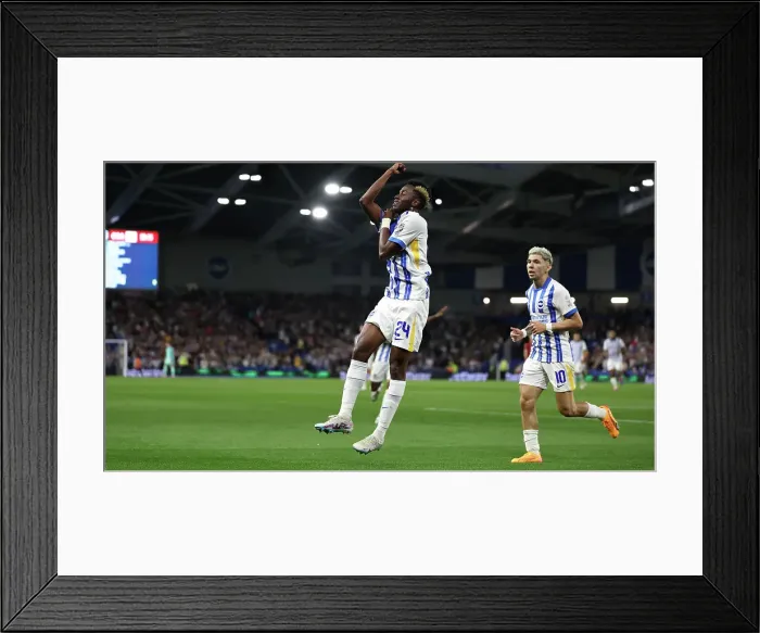 Framed Print : Brighton and Hove Albion v Crawley Town Carabao Cup 27AUG24 Framed Print : Brighton and Hove Albion v Crawley Town Carabao Cup 27AUG24