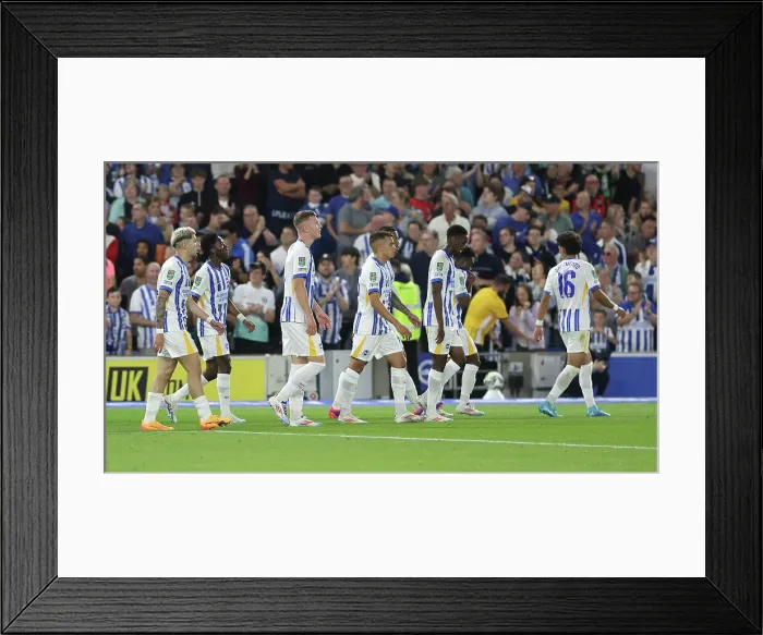 Framed Print : Brighton and Hove Albion v Crawley Town Carabao Cup 27AUG24 Framed Print : Brighton and Hove Albion v Crawley Town Carabao Cup 27AUG24