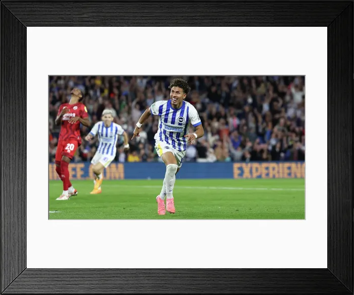 Framed Print : Brighton and Hove Albion v Crawley Town Carabao Cup 27AUG24 Framed Print : Brighton and Hove Albion v Crawley Town Carabao Cup 27AUG24