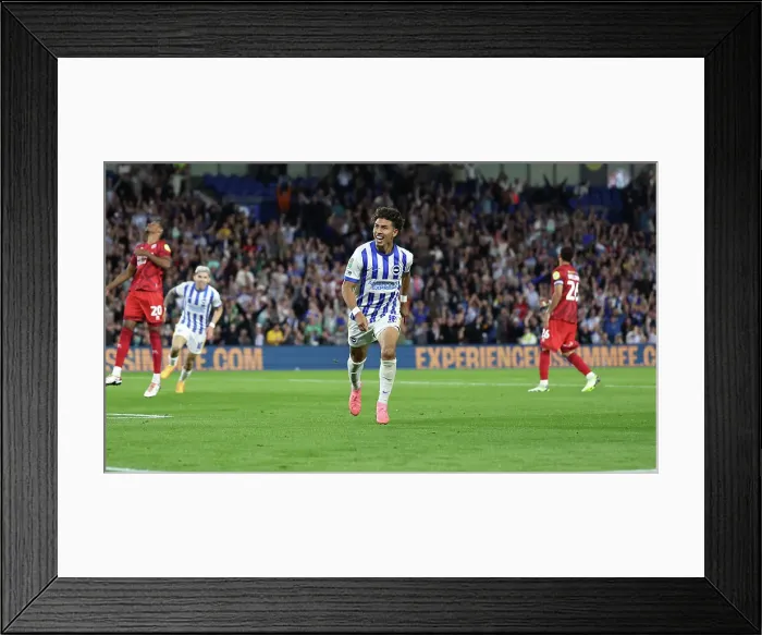 Framed Print : Brighton and Hove Albion v Crawley Town Carabao Cup 27AUG24 Framed Print : Brighton and Hove Albion v Crawley Town Carabao Cup 27AUG24