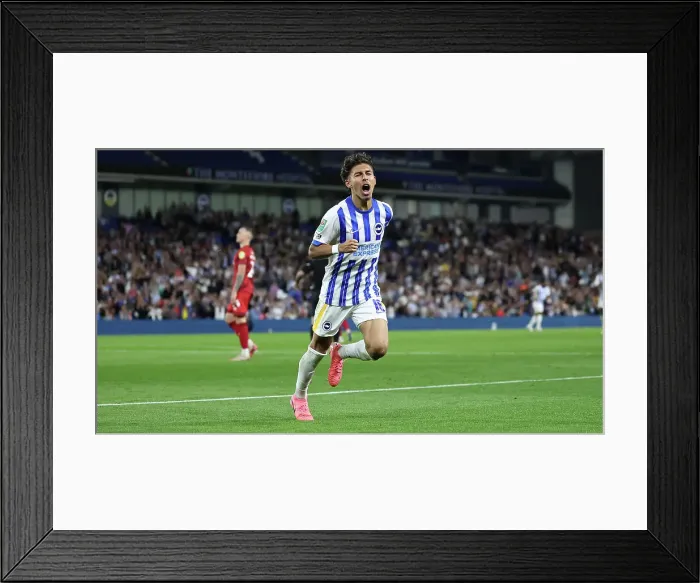 Framed Print : Brighton and Hove Albion v Crawley Town Carabao Cup 27AUG24 Framed Print : Brighton and Hove Albion v Crawley Town Carabao Cup 27AUG24