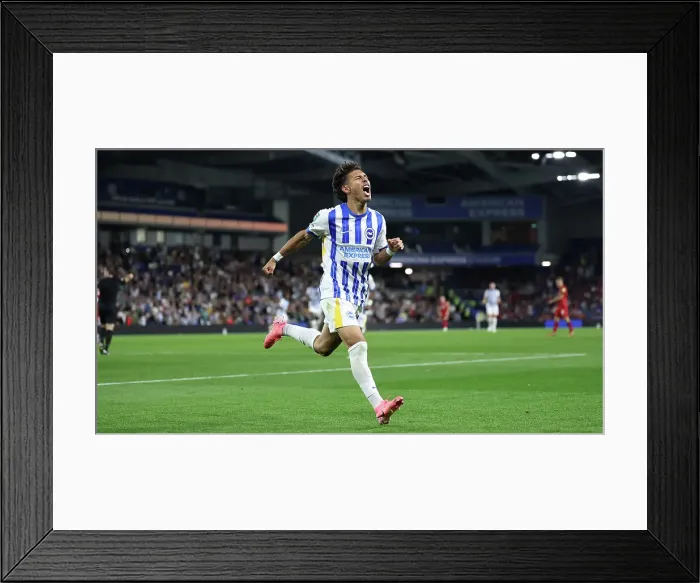 Framed Print : Brighton and Hove Albion v Crawley Town Carabao Cup 27AUG24 Framed Print : Brighton and Hove Albion v Crawley Town Carabao Cup 27AUG24