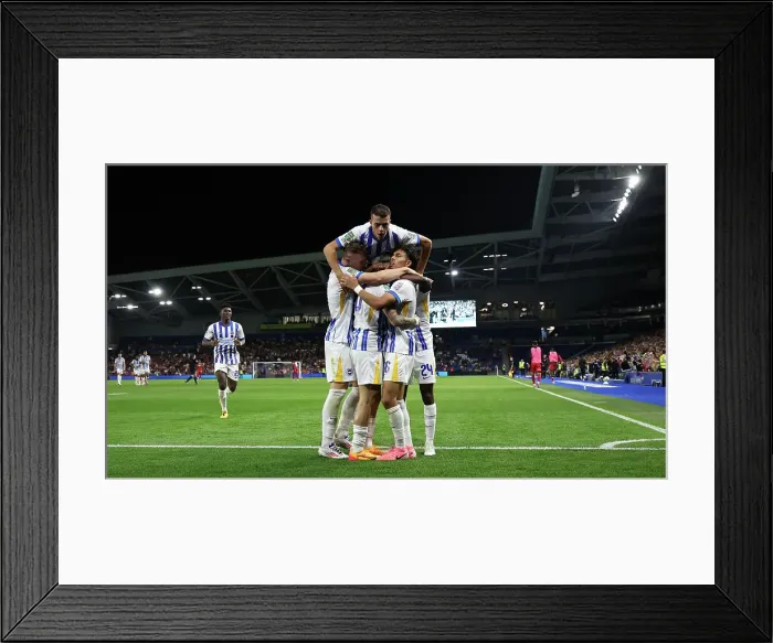 Framed Print : Brighton and Hove Albion v Crawley Town Carabao Cup 27AUG24 Framed Print : Brighton and Hove Albion v Crawley Town Carabao Cup 27AUG24