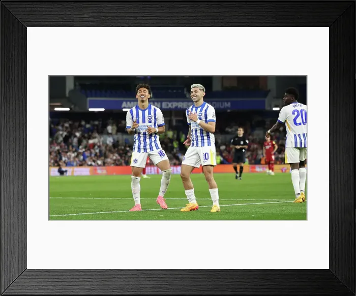 Framed Print : Brighton and Hove Albion v Crawley Town Carabao Cup 27AUG24 Framed Print : Brighton and Hove Albion v Crawley Town Carabao Cup 27AUG24