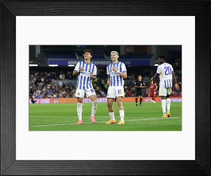 Framed Print : Brighton and Hove Albion v Crawley Town Carabao Cup 27AUG24 Framed Print : Brighton and Hove Albion v Crawley Town Carabao Cup 27AUG24