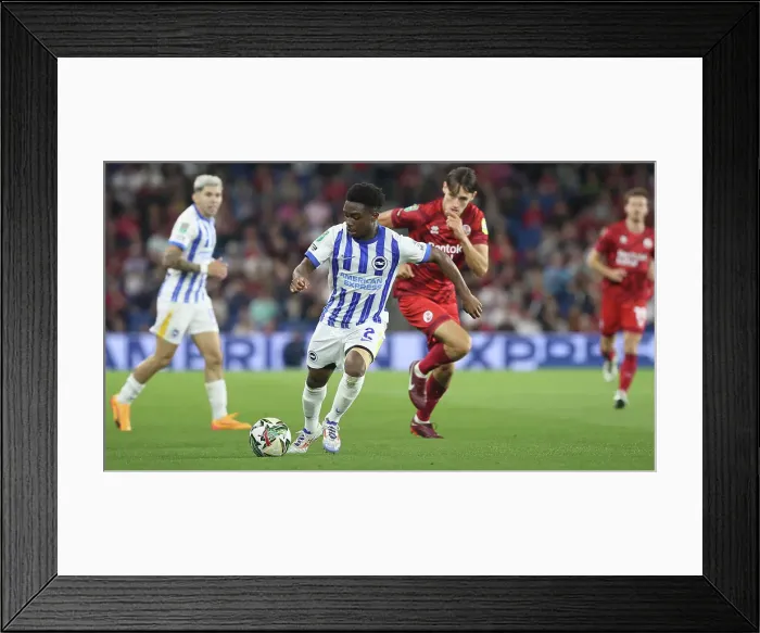 Framed Print : Brighton and Hove Albion v Crawley Town Carabao Cup 27AUG24 Framed Print : Brighton and Hove Albion v Crawley Town Carabao Cup 27AUG24