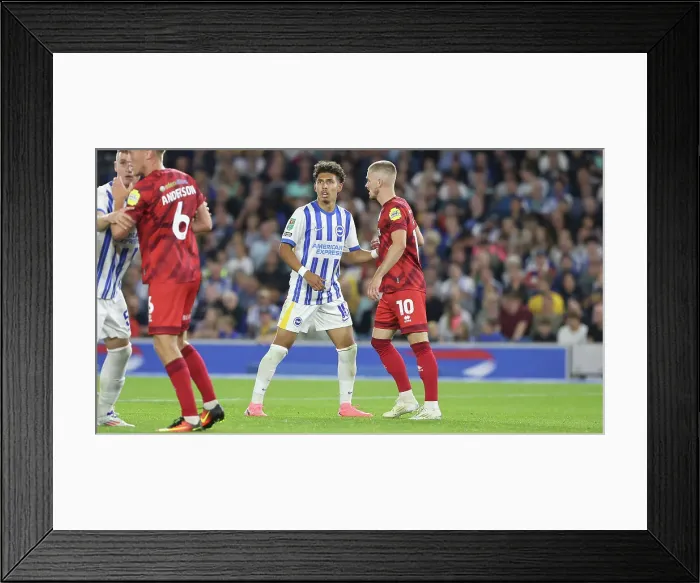 Framed Print : Brighton and Hove Albion v Crawley Town Carabao Cup 27AUG24 Framed Print : Brighton and Hove Albion v Crawley Town Carabao Cup 27AUG24