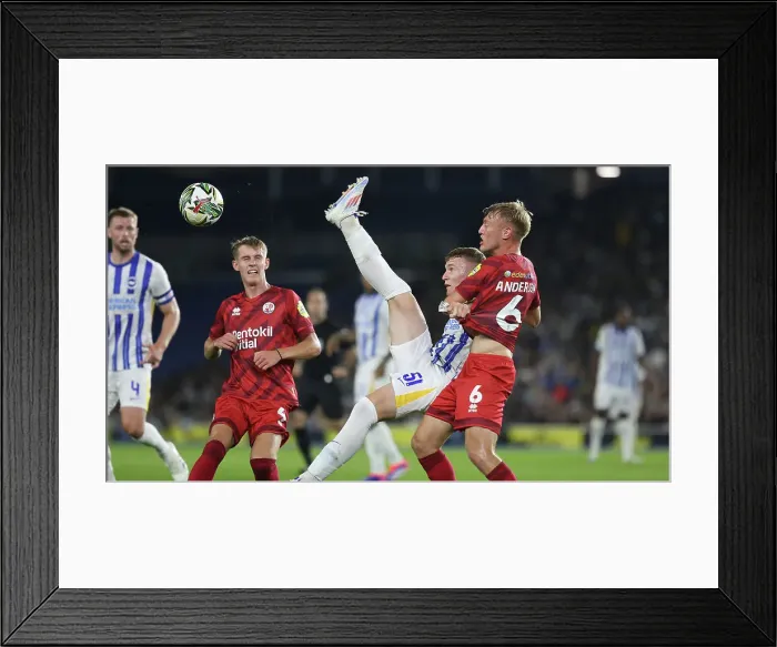 Framed Print : Brighton and Hove Albion v Crawley Town Carabao Cup 27AUG24 Framed Print : Brighton and Hove Albion v Crawley Town Carabao Cup 27AUG24